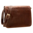 Sac messenger cuir