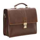 leather briefcase for men