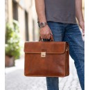 maletin de piel para hombre