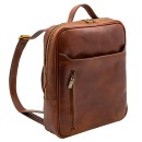 slim Leather Backpack