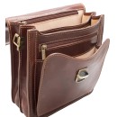 cross body leather bag for men