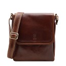 bandolera hombre piel