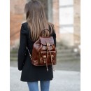 leren rugzak dames sale