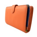 Damen geldbörse leder mit vielen kartenfächern