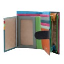 Leer portemonnee dames