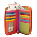 Leer portemonnee dames