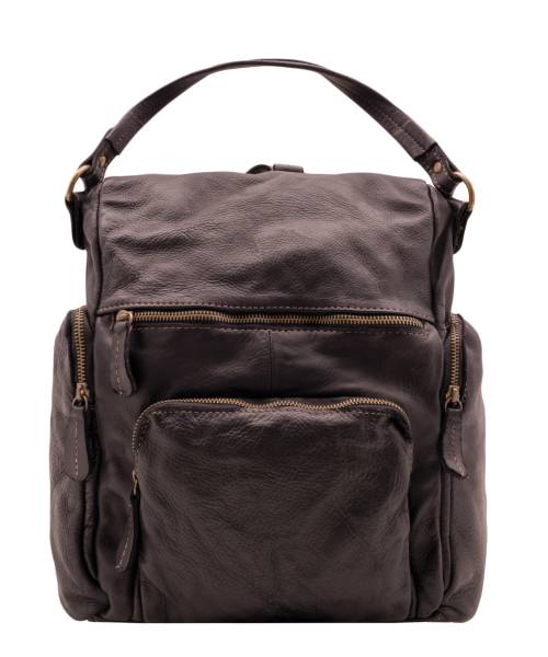 leather travel backpack