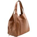 dames schoudertas leer