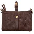 geflochtene ledertasche