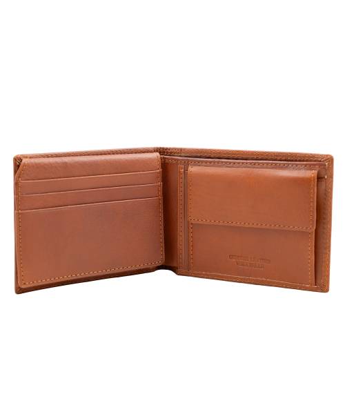 Mens wallet with coin pocket