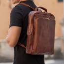 rucksack herren leder