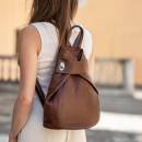 leather backpack for women