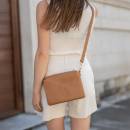 borsa tracolla in pelle morbida