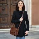 Bolso bandolera piel mujer