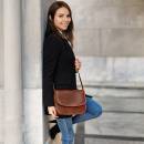 leren crossbody tas dames