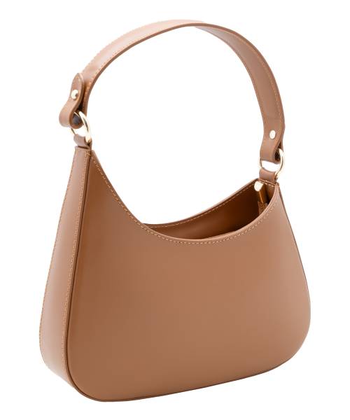 halbmond tasche leder