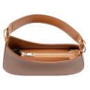 halbmond tasche leder