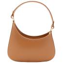 halbmond tasche leder