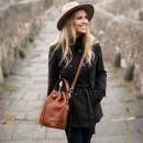 crossbody tas dames leer