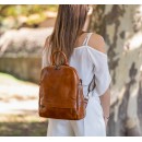 leather backpack handbag