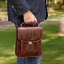 Sacoche en cuir pour homme