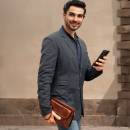 bolso de mano hombre