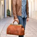 sac de médecine cuir