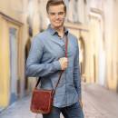 Mens small bag leather