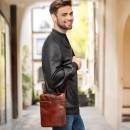 satchel leather men