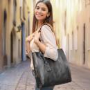 leather tote bag