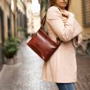 Bandolera piel mujer