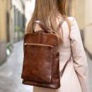 leather backpack for women