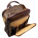 mens leather backpack