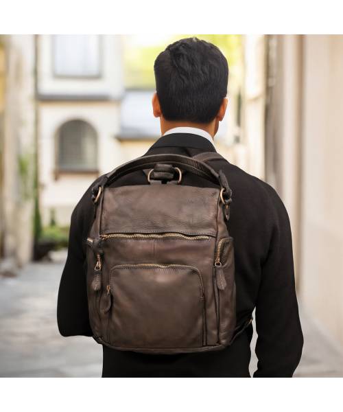 lederrucksack herren