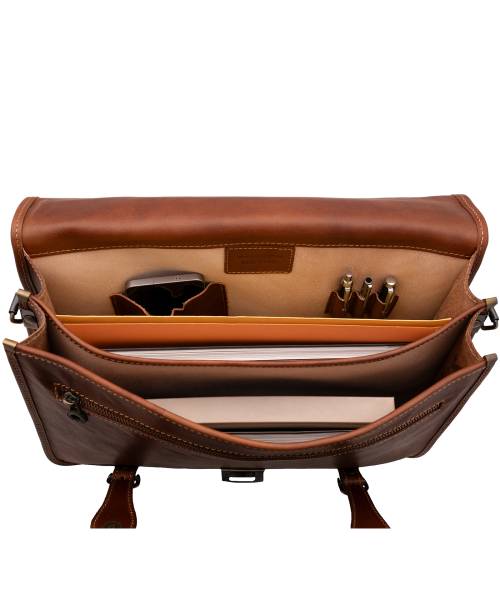 leather briefcase