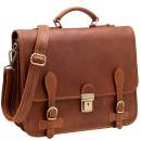 mens leather attache briefcase
