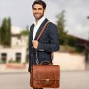 leather briefcase for men