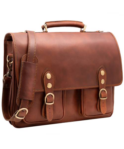 leather briefcase for men
