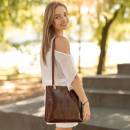 borsa a spalla trasformabile in zaino