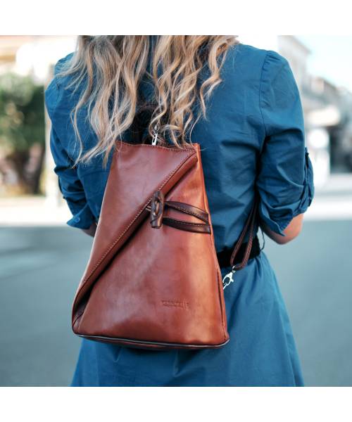 damen rucksack leder elegant