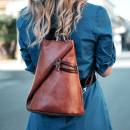 leather backpack for women