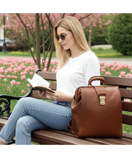 leather Doctor Backpack