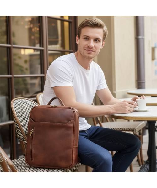 lederrucksack herren