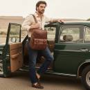 mochila piel hombre