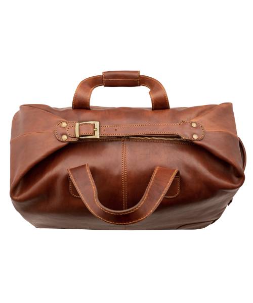 leather weekend bag