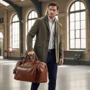 reisetasche herren leder