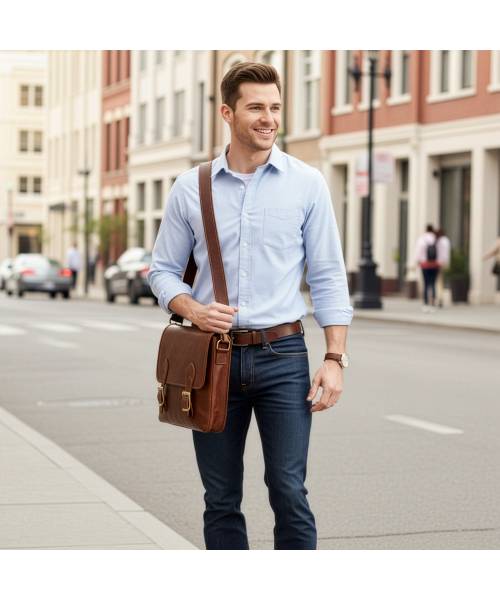 Bolso mensajero para hombres