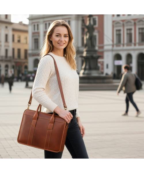 Leather Laptop Bag