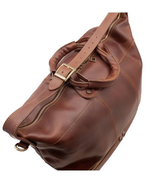 leather weekend bag