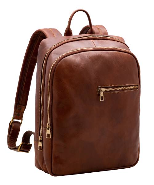 Mens backpack leather